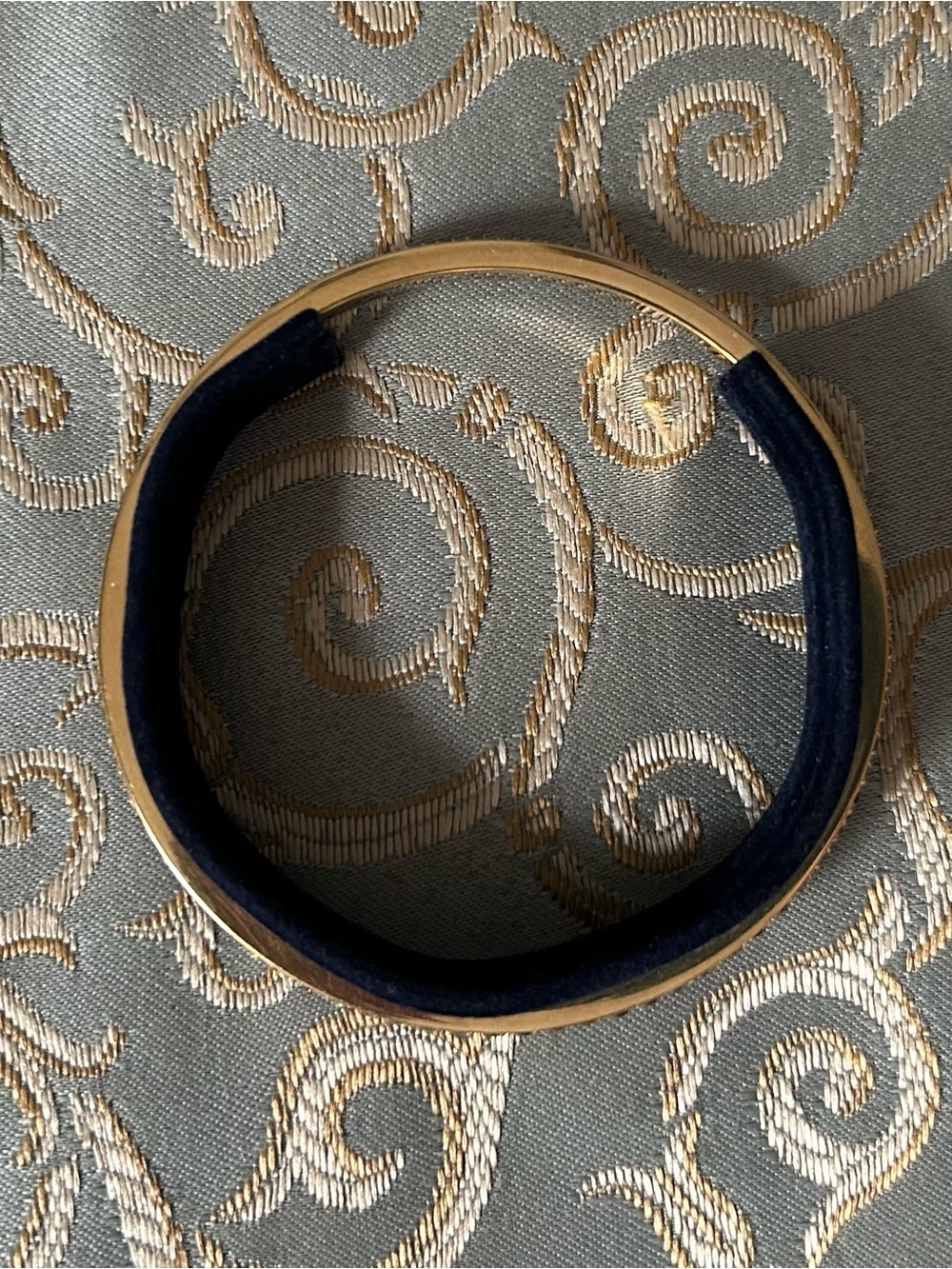Swarovski Gold and Clear Crystal Line Bracelet - Picture 14 of 14